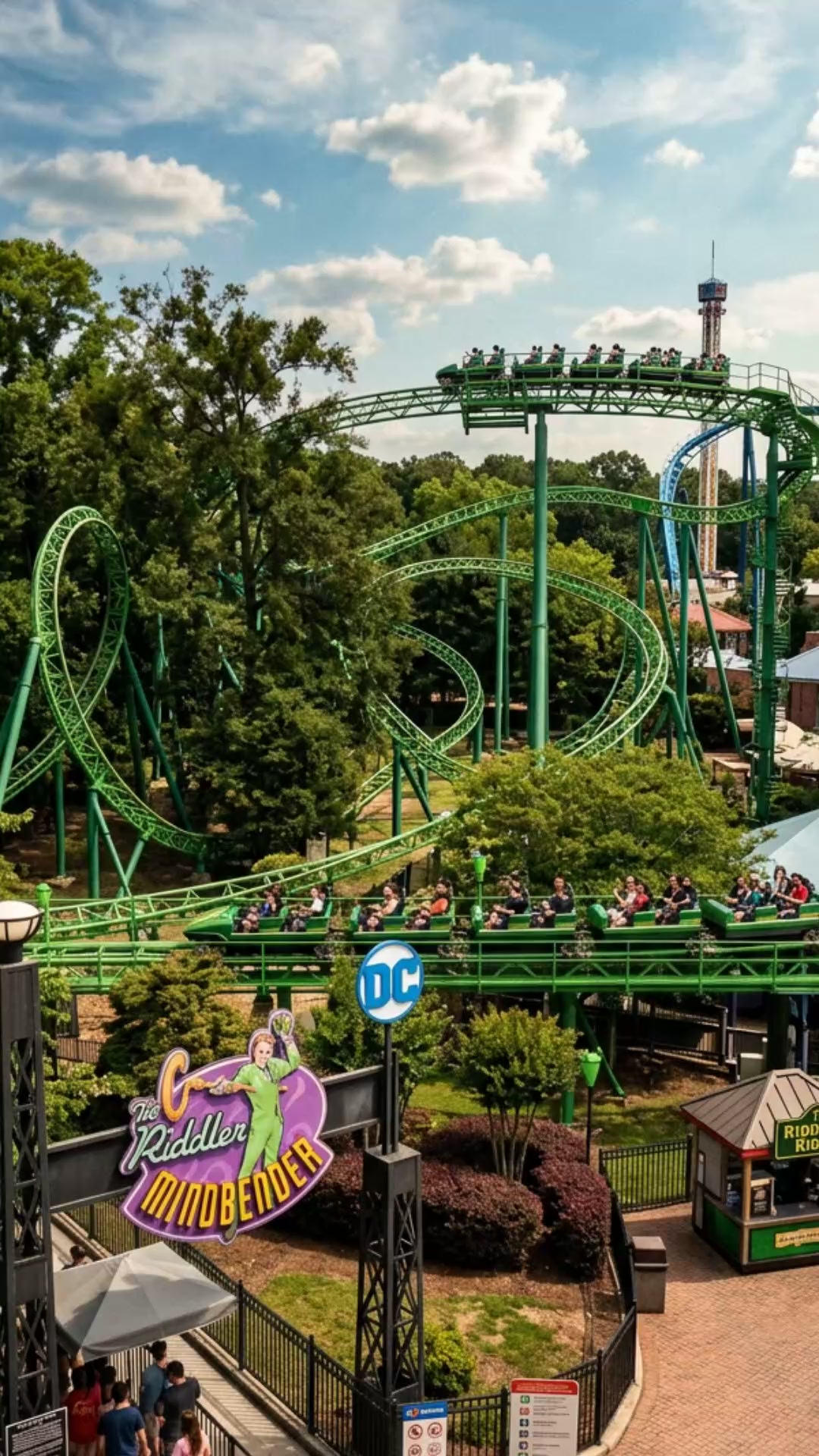 Have you ridden the classic 1978 Mindbender roller coaster at Six