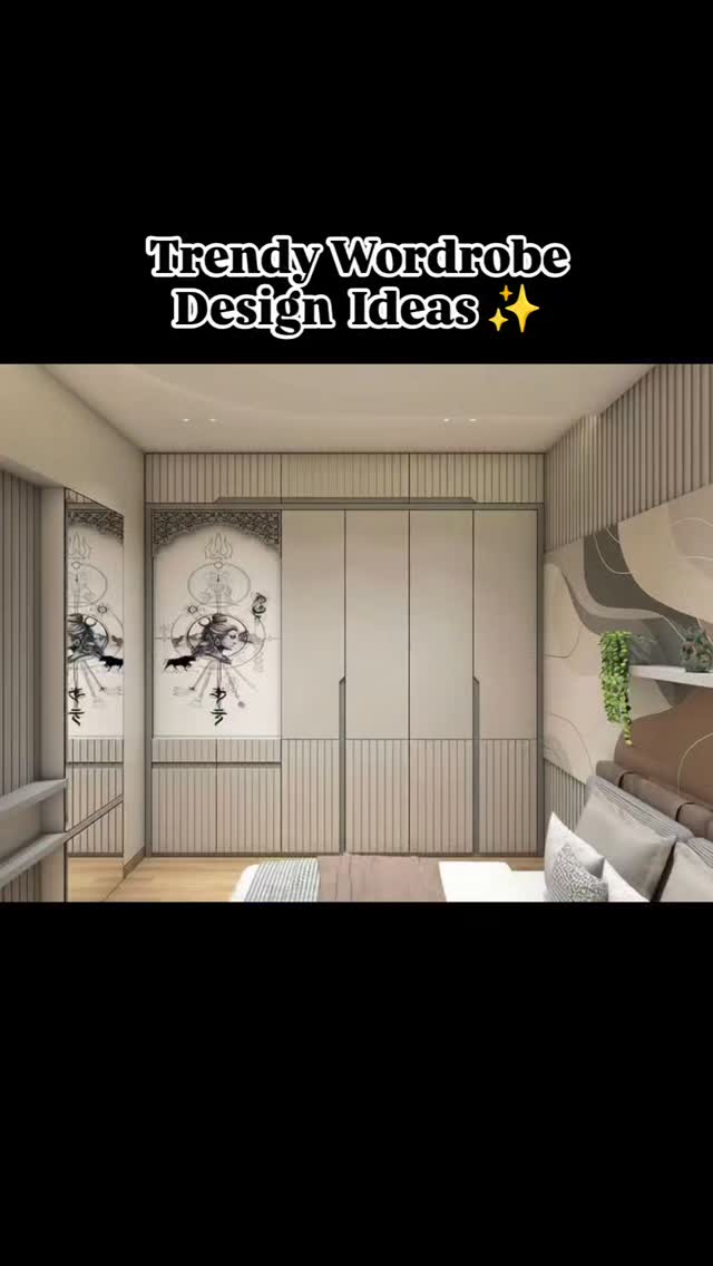Get Inspired: Trendy and Chic Wardrobe Design Ideas 🤩🤩 #interiordesign ...