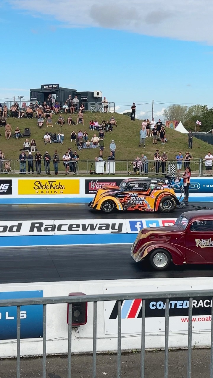 Super Pro ET - In the SlickTricks lane ‘48 Ford Anglia ‘The Flyin Fyfer ...