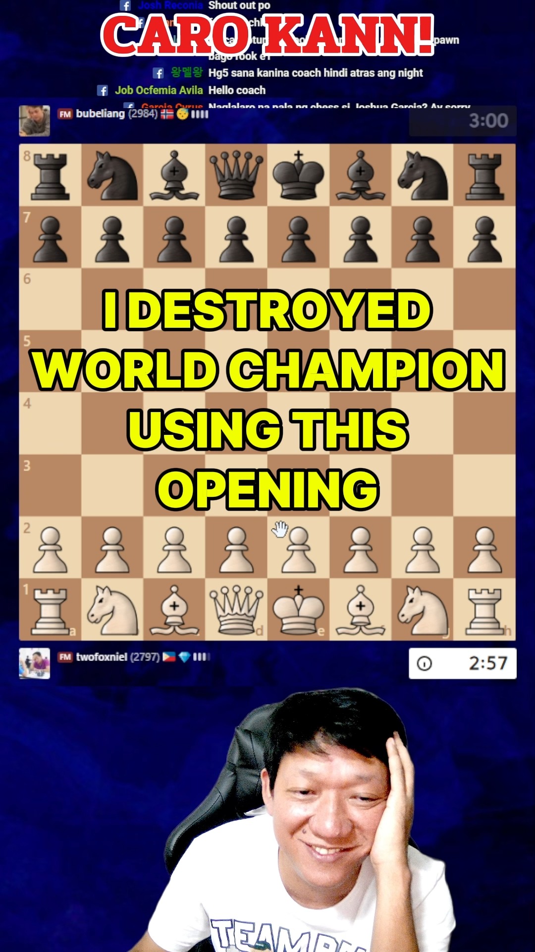 World Champion Gukesh lost to Coach using this Opening! Relax gaming ...