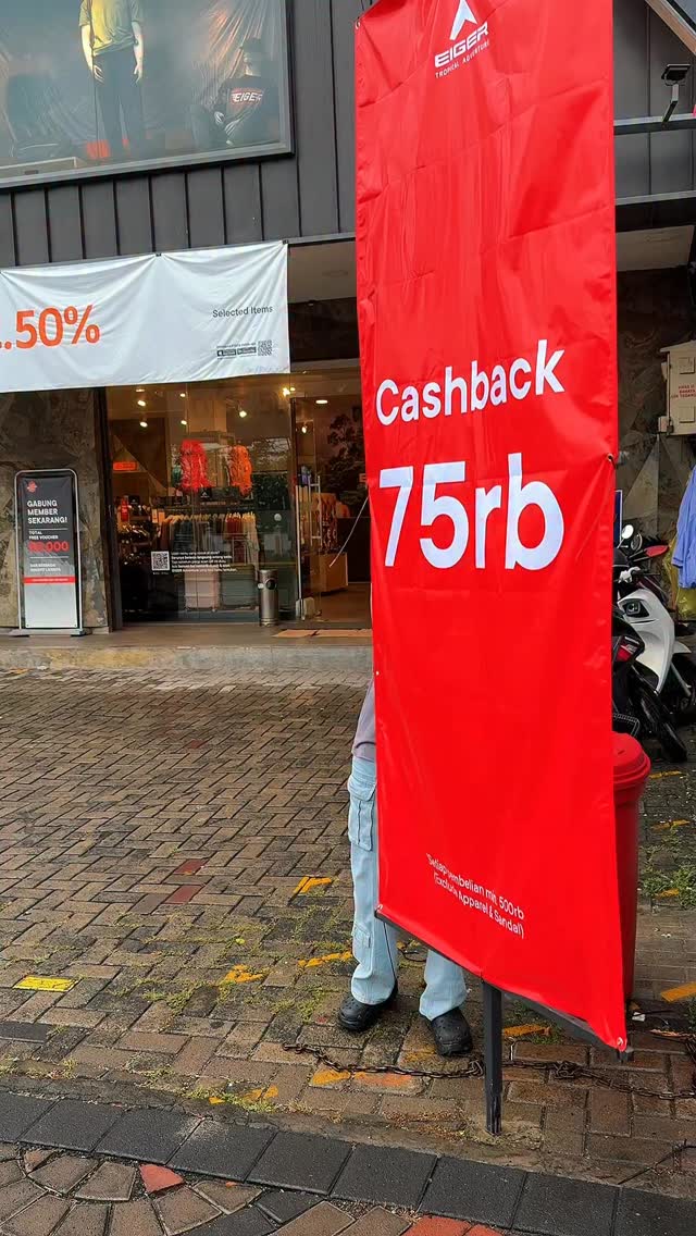 GASSS DERRR CASH BACK 75 RIBU‼️ Promo nya Berlaku di @eigermojokerto ...