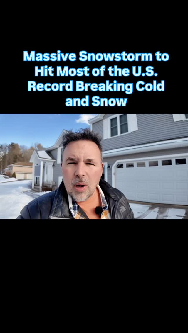 Massive Snowstorm to Hit Most of the U.S. Record Breaking Cold and Snow ...