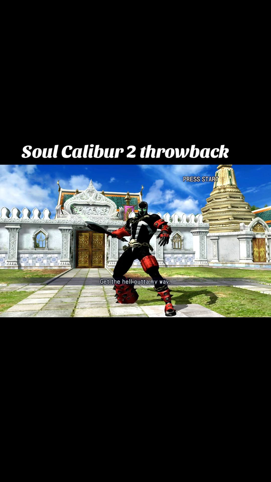 Soul Calibur 2 throwback #soulcalibur #spawn #spawncomics
