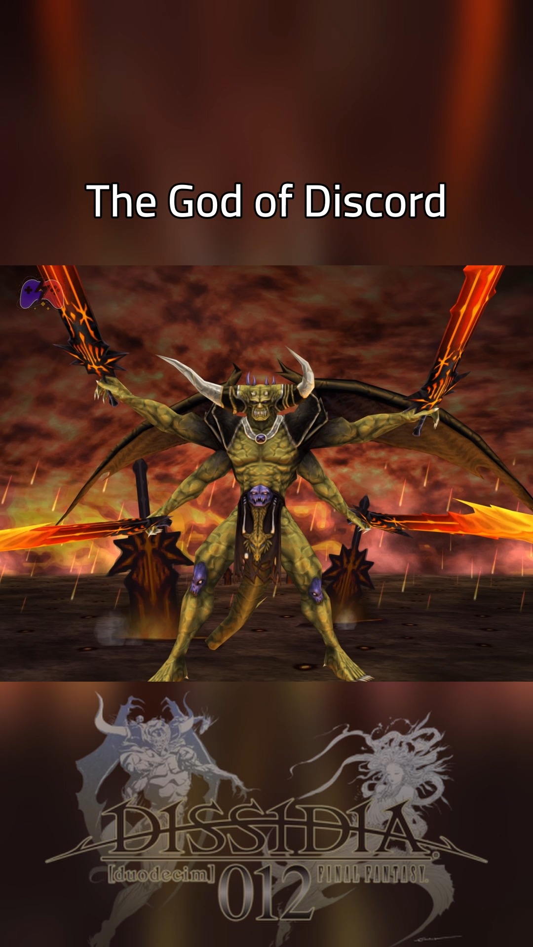 When the God of Discord grows to his true size, the stage becomes