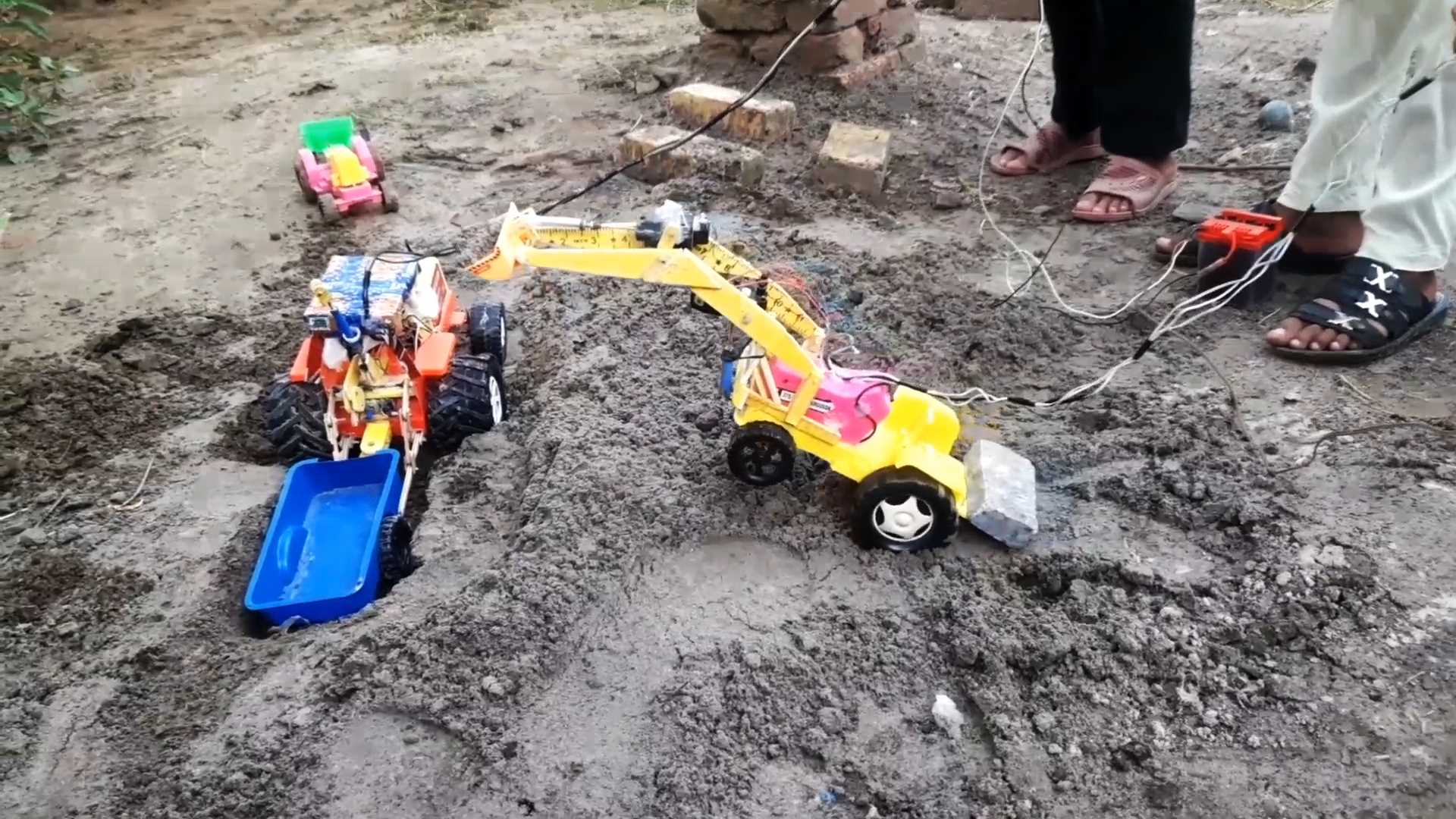 Mini Tractor | Mini Tractor Stunt | Mini Tractor Jump | Mini Tractor ...