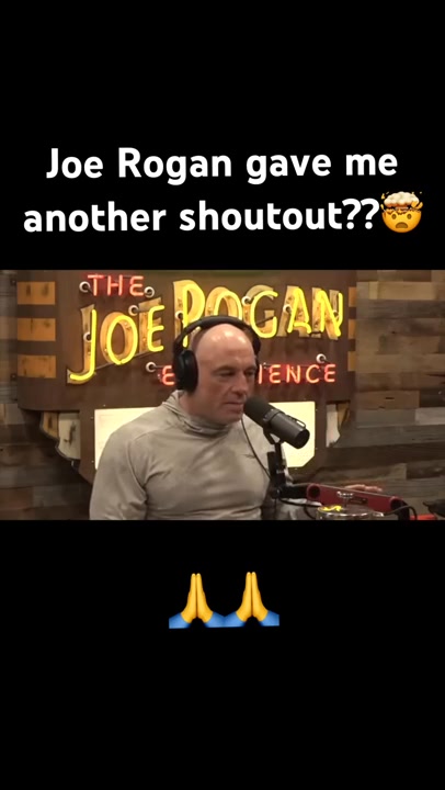 Joe Rogan gave me another shoutout!! #jre #joerogan | Michael Button ...