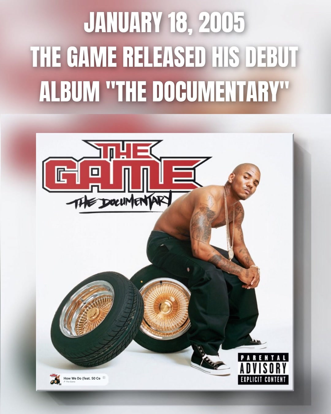 Today in Hip-Hop History 📚 21 years ago, The Game released his debut ...