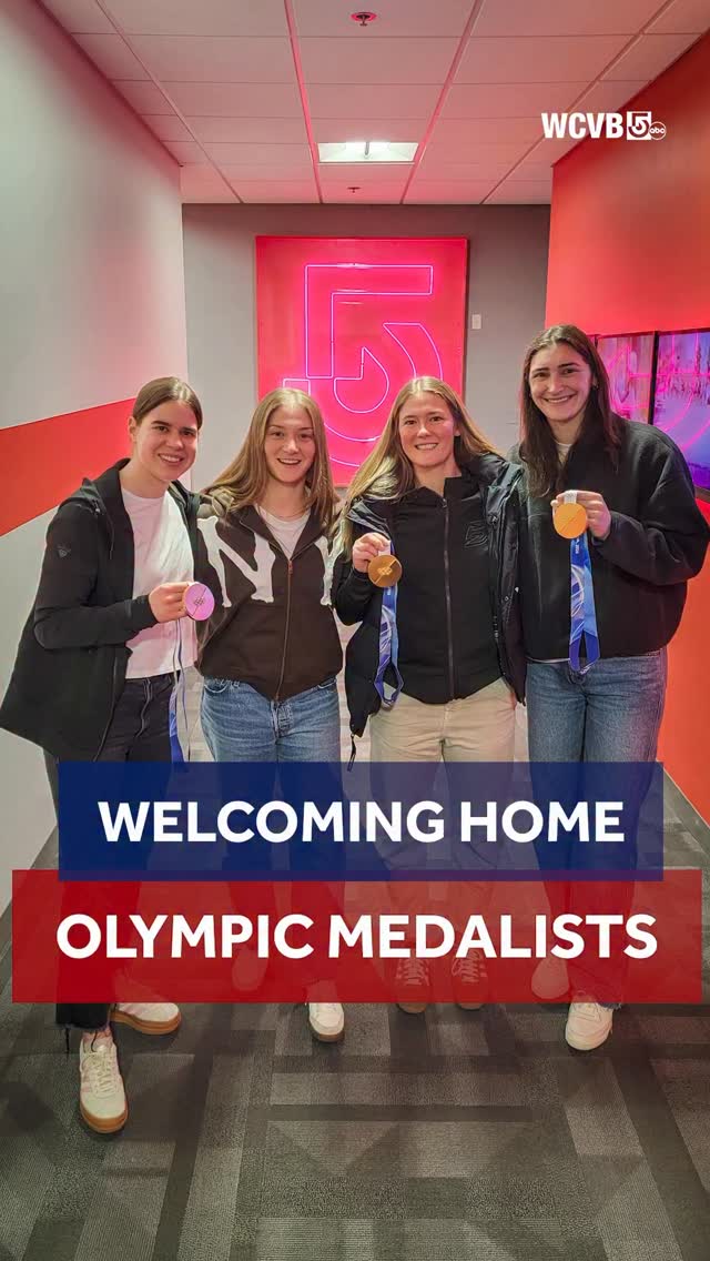Our Olympic medalists are home!🏅 Giving the Boston Fleet Olympians ...
