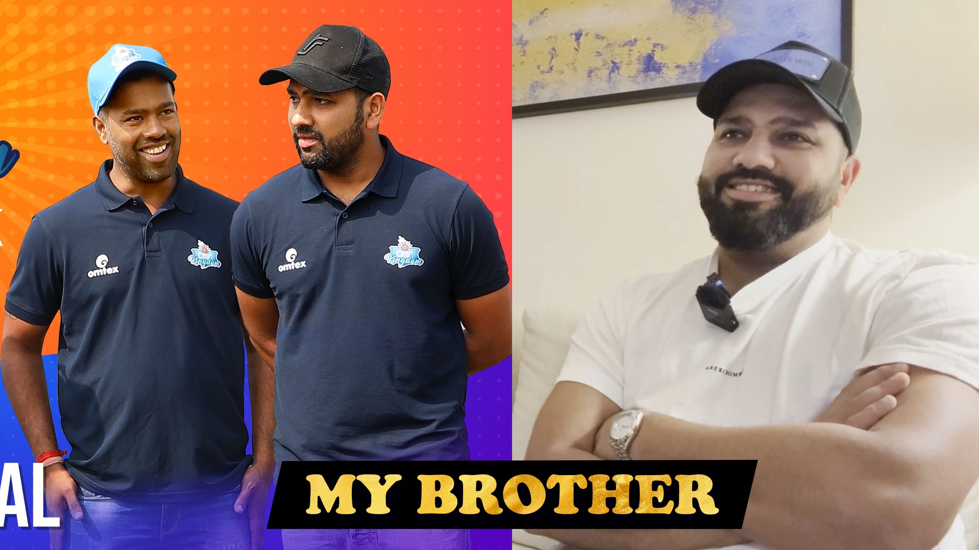 Rohit Sharma's bond with his brother Vishal Sharma | Vimal Kumar