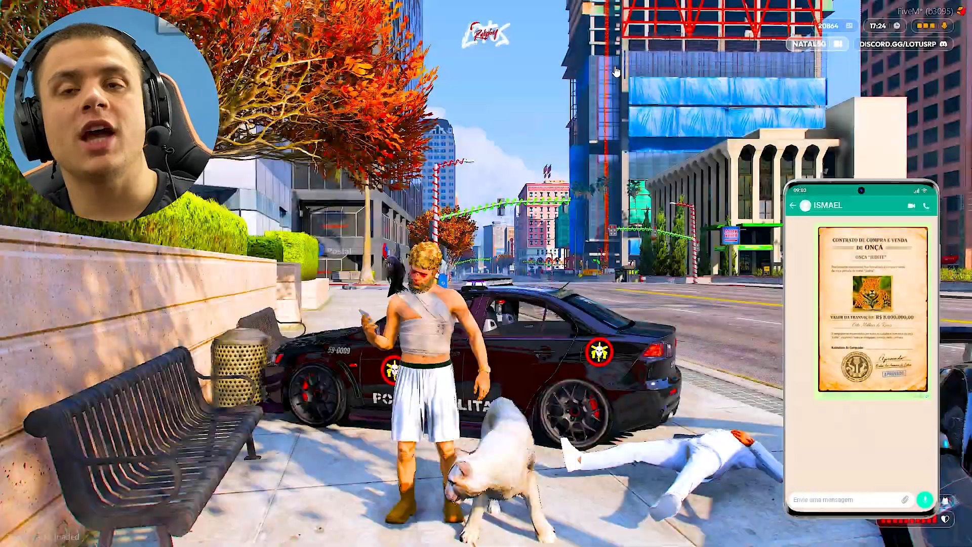 DEI O GOLPE O ONÇA no GTA RP 😱 GTA RP (Paulinho o LOKO). . . . . . # ...