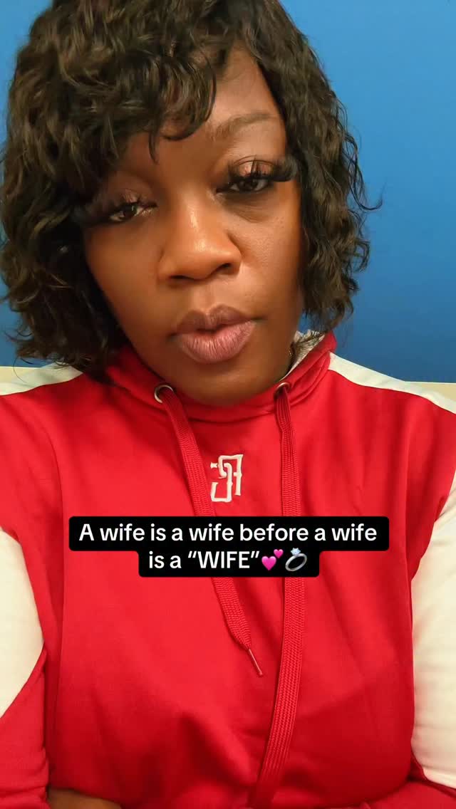 A wife is a wife before a wife is a “Wife”💕💍 | Tynisha Lashell | Facebook