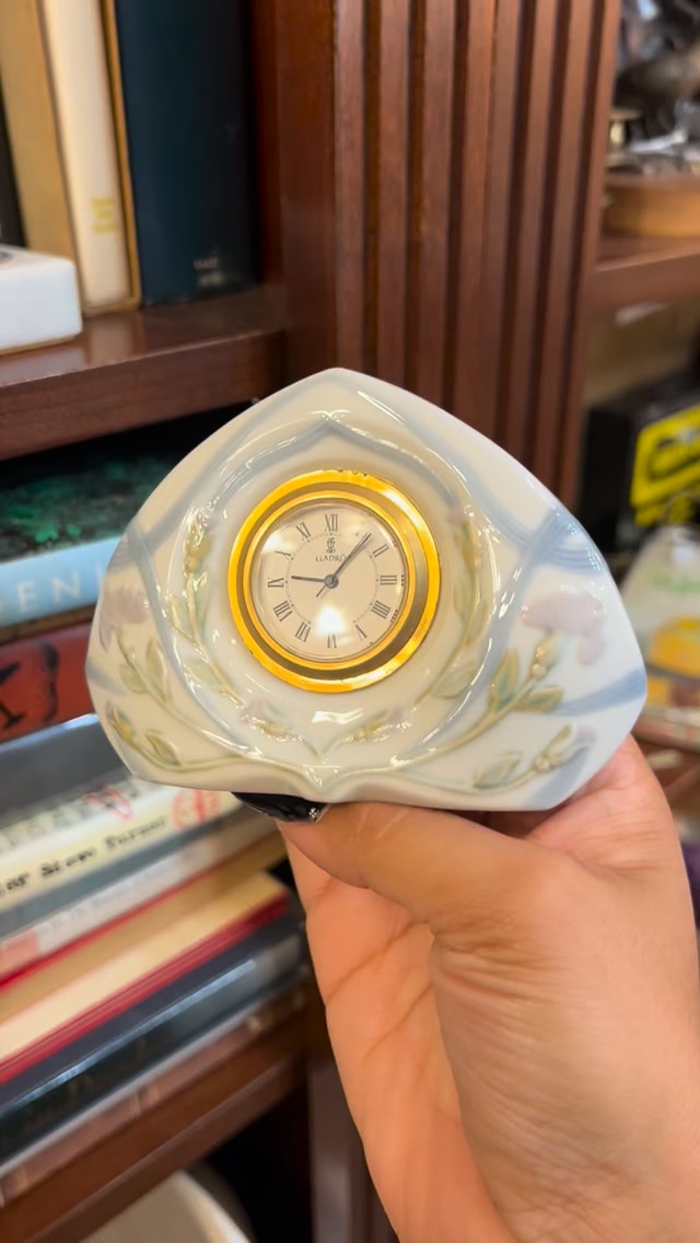 Lladró clock $25 #magnoliaandwillownz | Magnolia & Willow