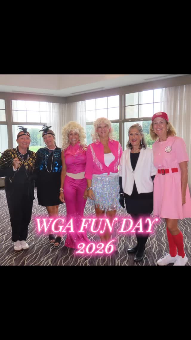 A little rain never stopped these ladies from having a good time! ☔️⛳️✨ Our WGA ladies brought the sunshine themselves at Fun Day—a day filled with wonderful ladies, laughter, and plenty of fun. Thank 