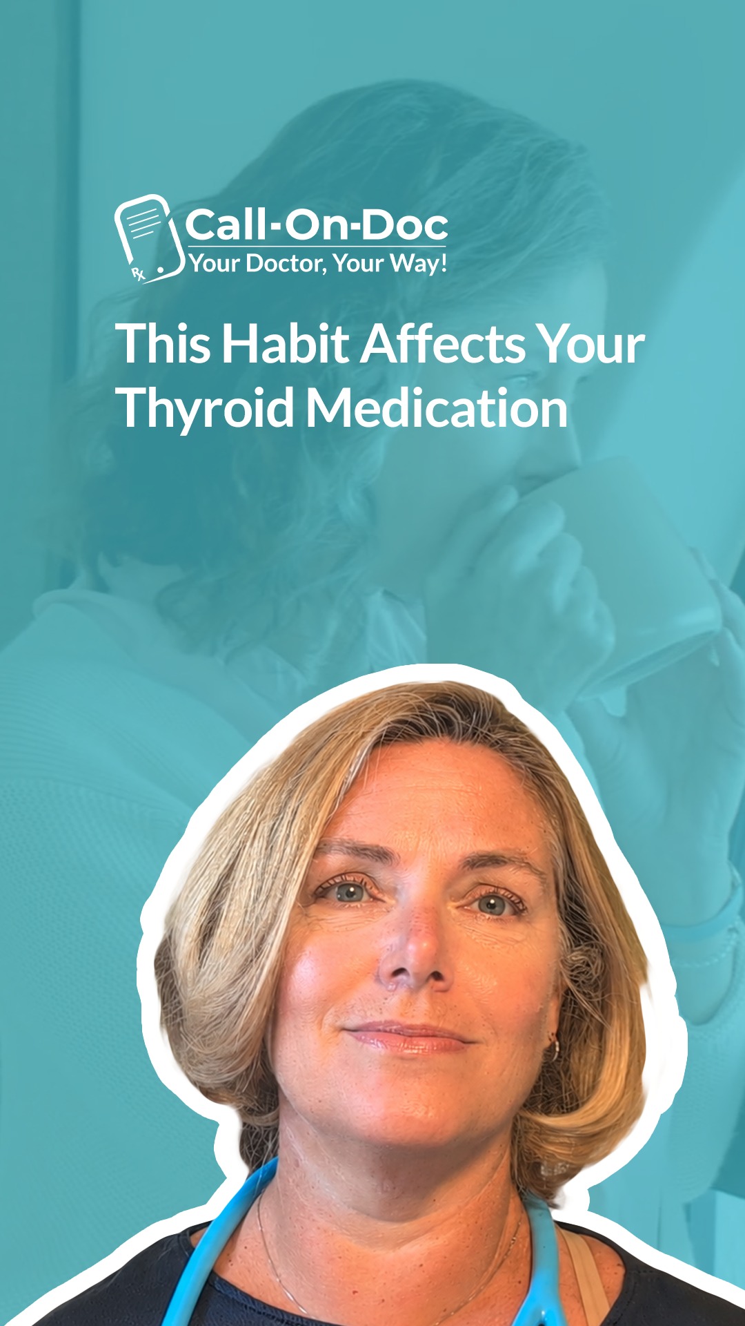 ☕ Did you know your morning coffee may affect your thyroid medication?, Coffee can interfere with the absorption of certain thyroid medications. That’s why timing can matter. Many providers recommend 