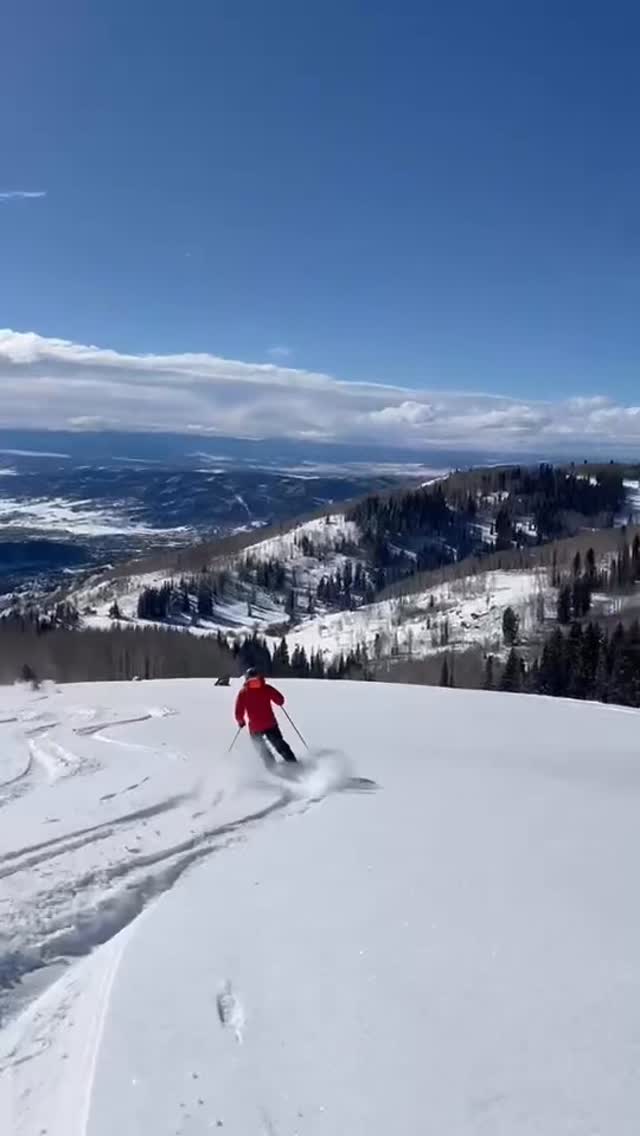 Long live the Godfather! SPC’s Mike Rakowski got out in the pow today ...