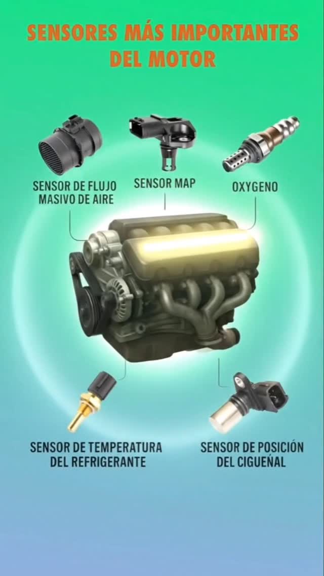 🚗💡 Sensores importantes del motor que todo conductor debe conocer ...
