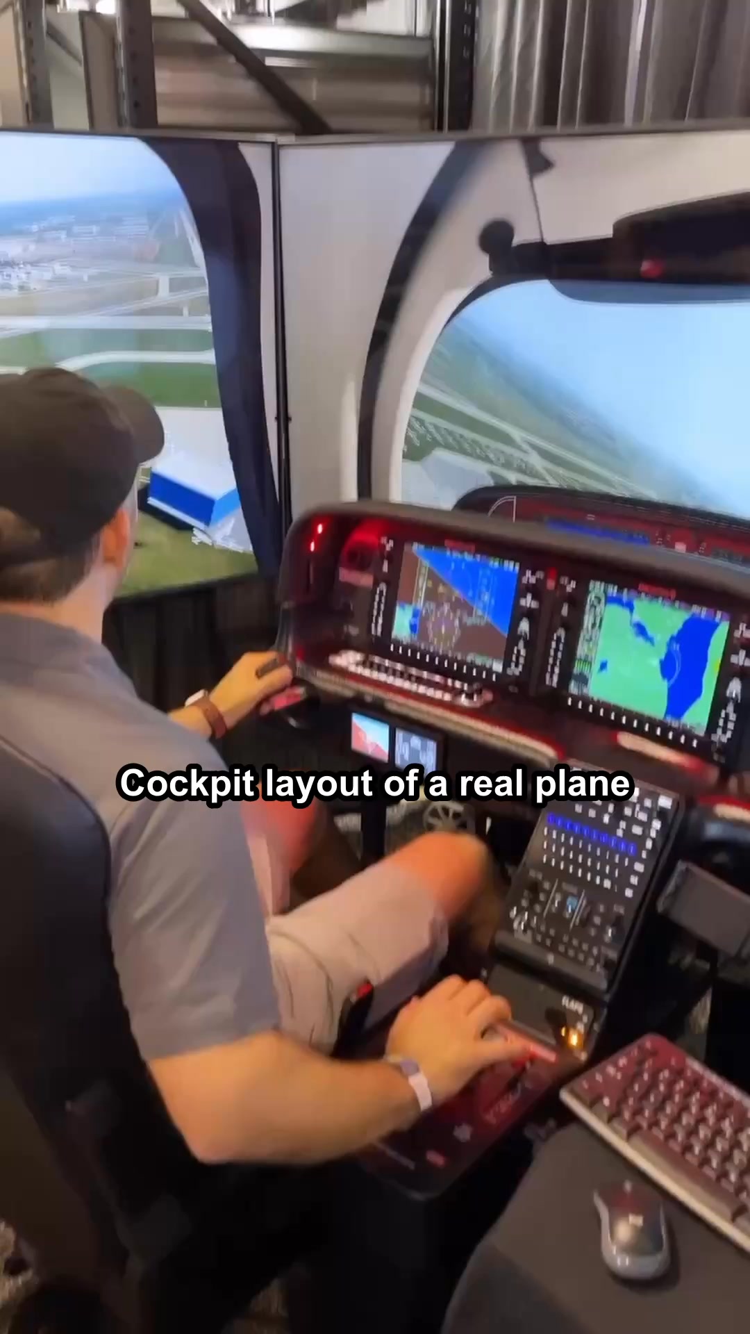 A realistic Cirrus cockpit environment designed for serious pilots ...