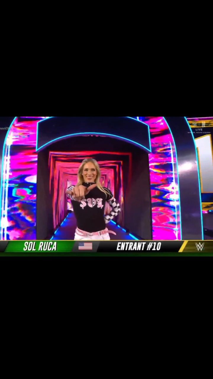 Let's talk about Sol Ruca and how great she did at the Women's Rumble ...