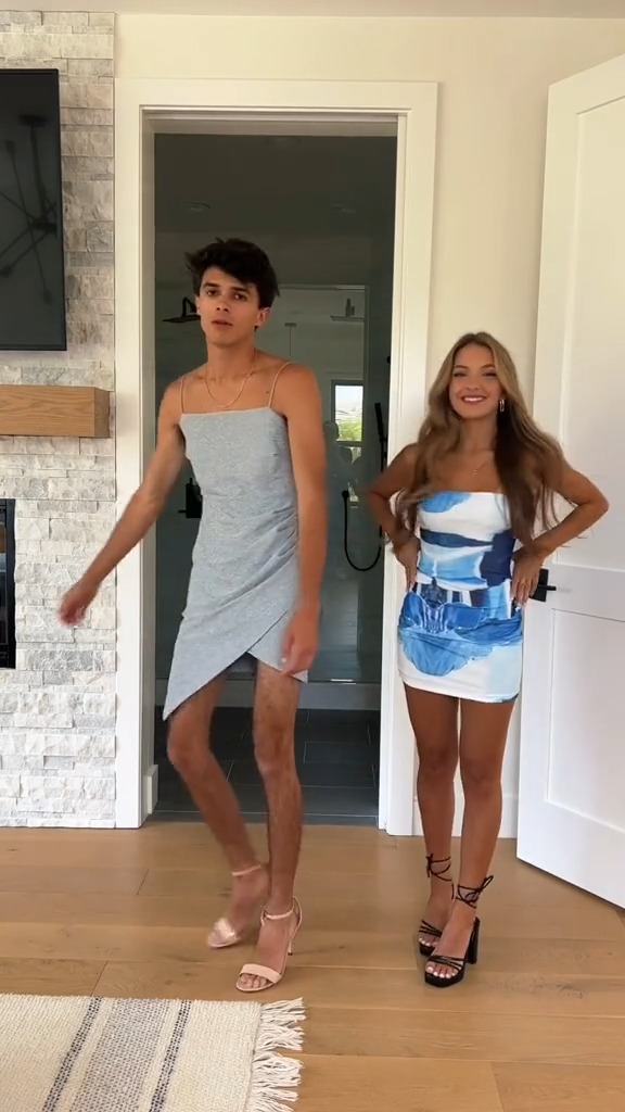 lexi rivera homecoming dress This was lexi’s idea | Brent SILVER-GREY