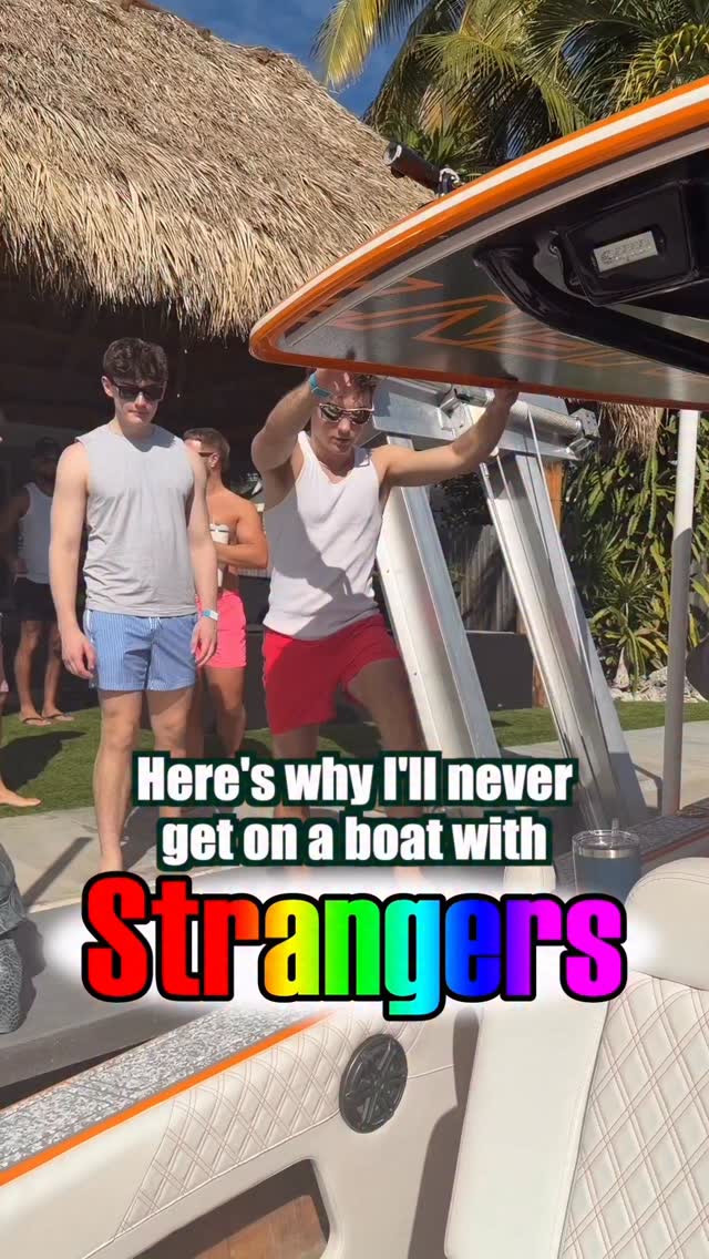 So… would you get on a boat with a stranger? | Art Bezrukavenko