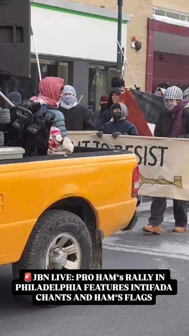 🚨JBN LIVE: PRO HAM*s RALLY IN PHILADELPHIA FEATURES INTIFADA CHANTS AND ...
