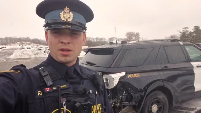 Update - Two OPP Cruisers Struck - Both officers released from hospital ...