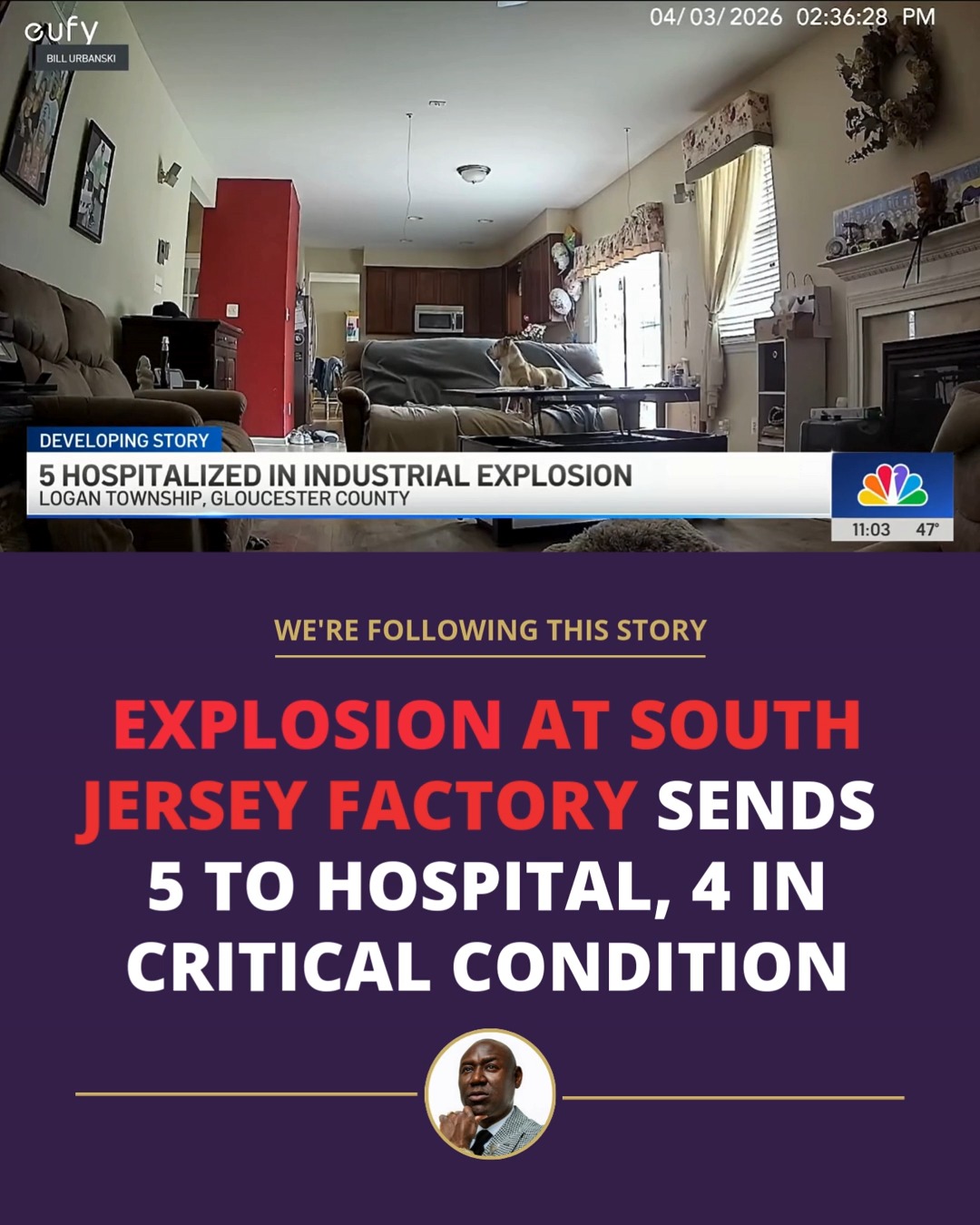 Five people were hurt, four critically, in an explosion at the
