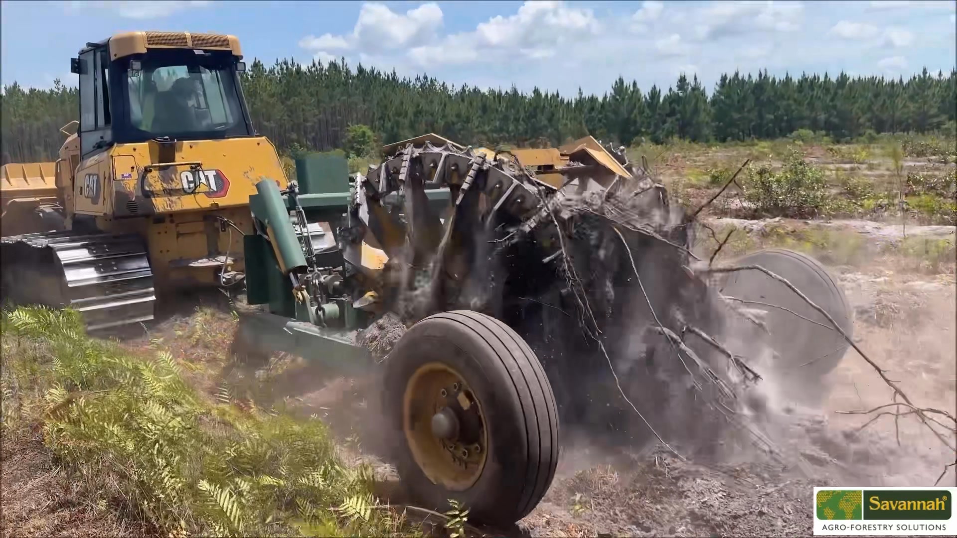 MODEL 1710 US DEBUT IN SOUTHEAST FOR SMALL PINE STUMP REMOVAL The ...