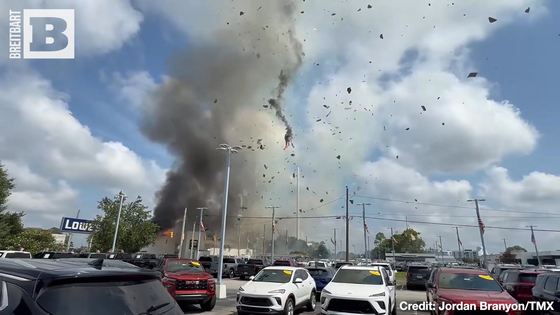 A veterinary building exploded in North Carolina after a car rammed ...