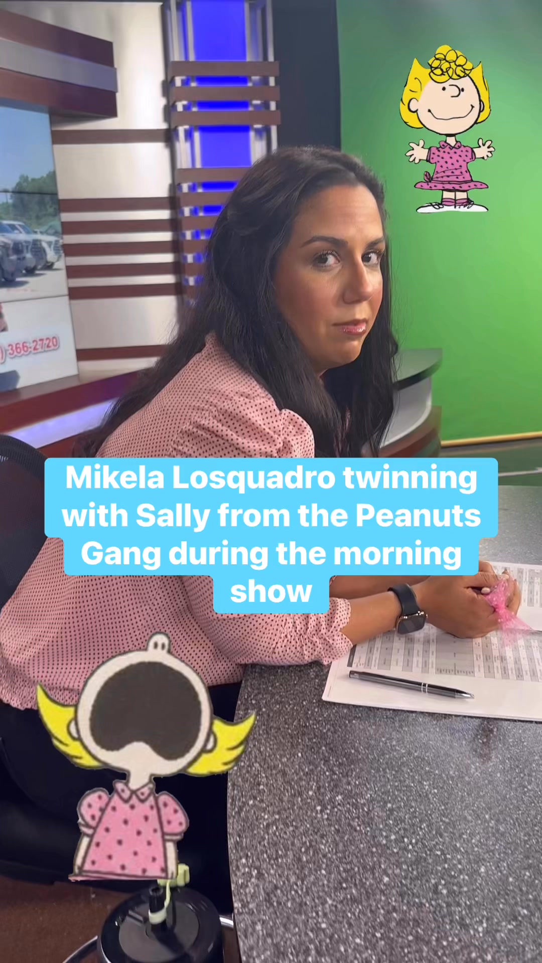 WDTV 5 News - Mikela Losquadro twinning with Sally from... | Facebook