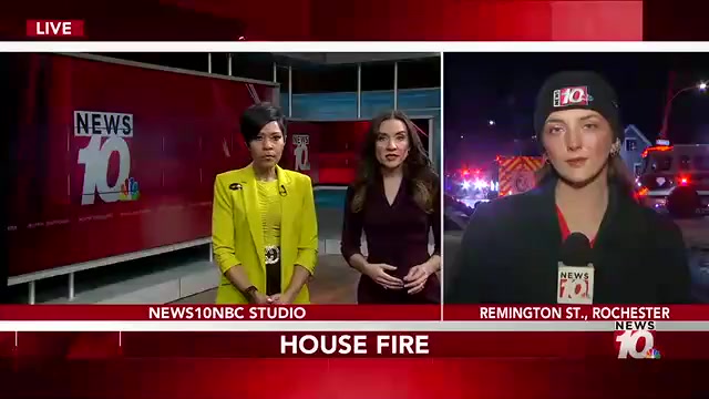 BREAKING: Crews are battling a house fire on Remington Street. Kristi ...