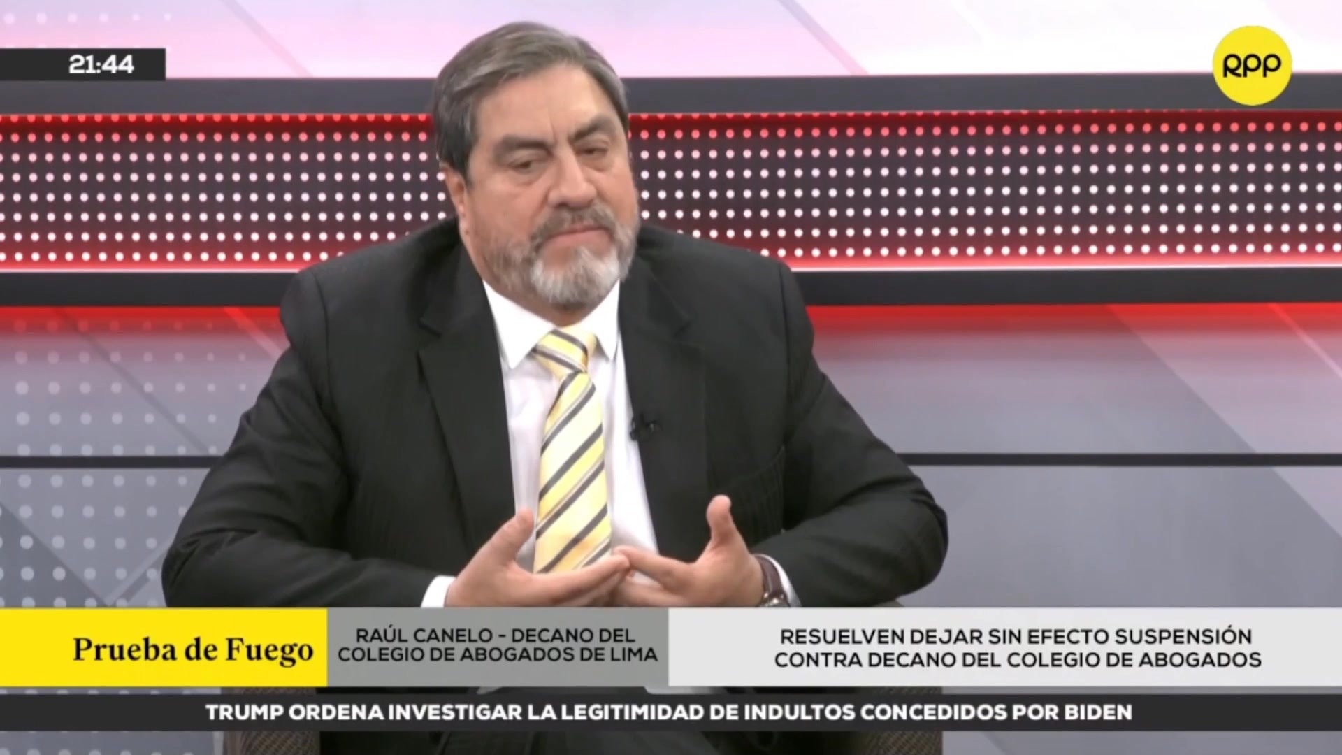 🔵📺 #CALenLaNoticia | RPP Noticias | Conoce las declaraciones del Decano ...