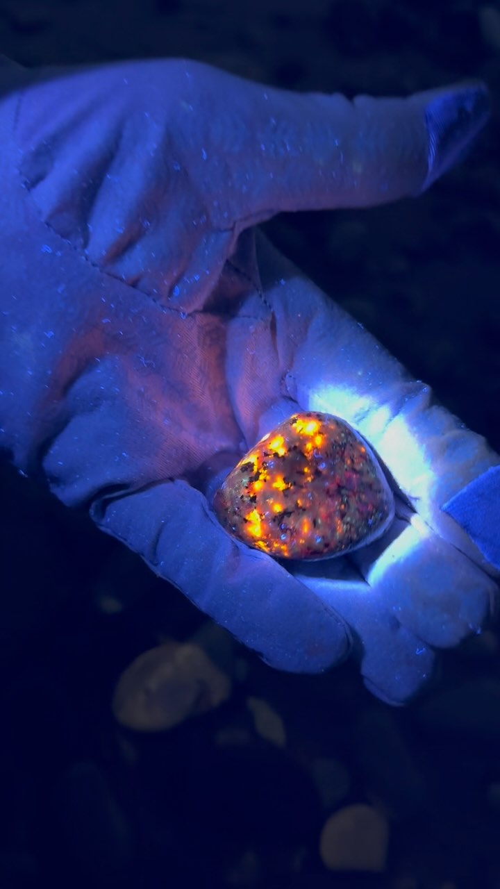 Always a pleasure. This Yooperlite has some unique qualities…notice the ...