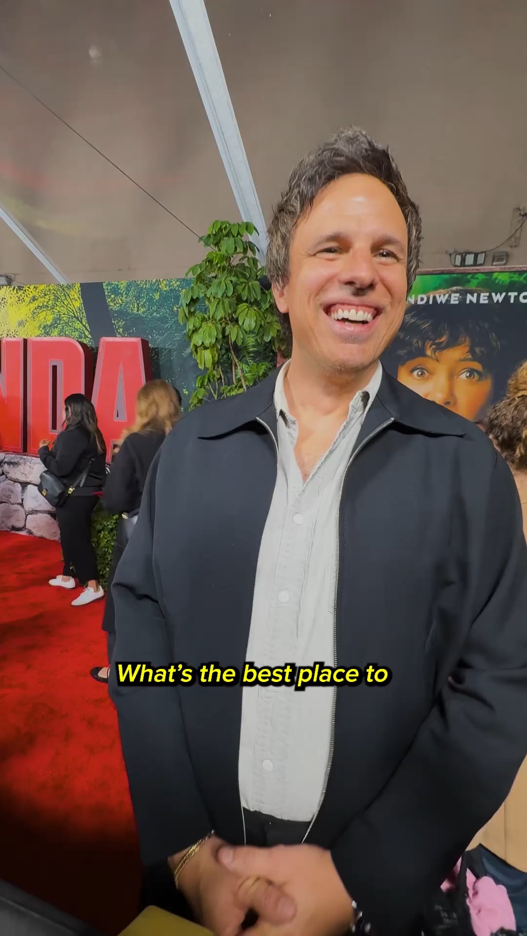 Rapid fire questions with the Anaconda Writer/Director 🐍🔥 Anaconda is ...