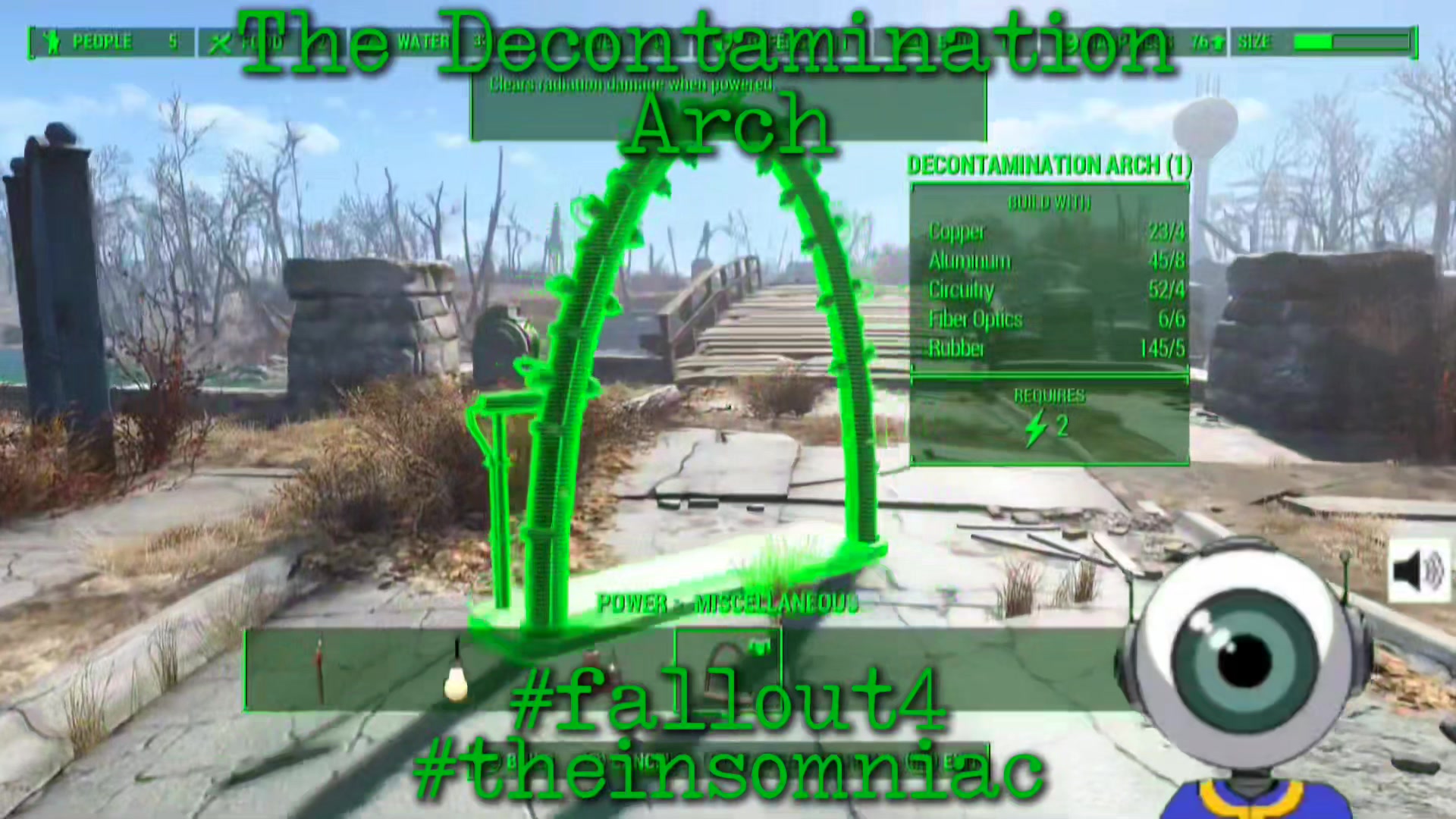 I build a Decontamination Arch at the entrance so I don't have to keep ...