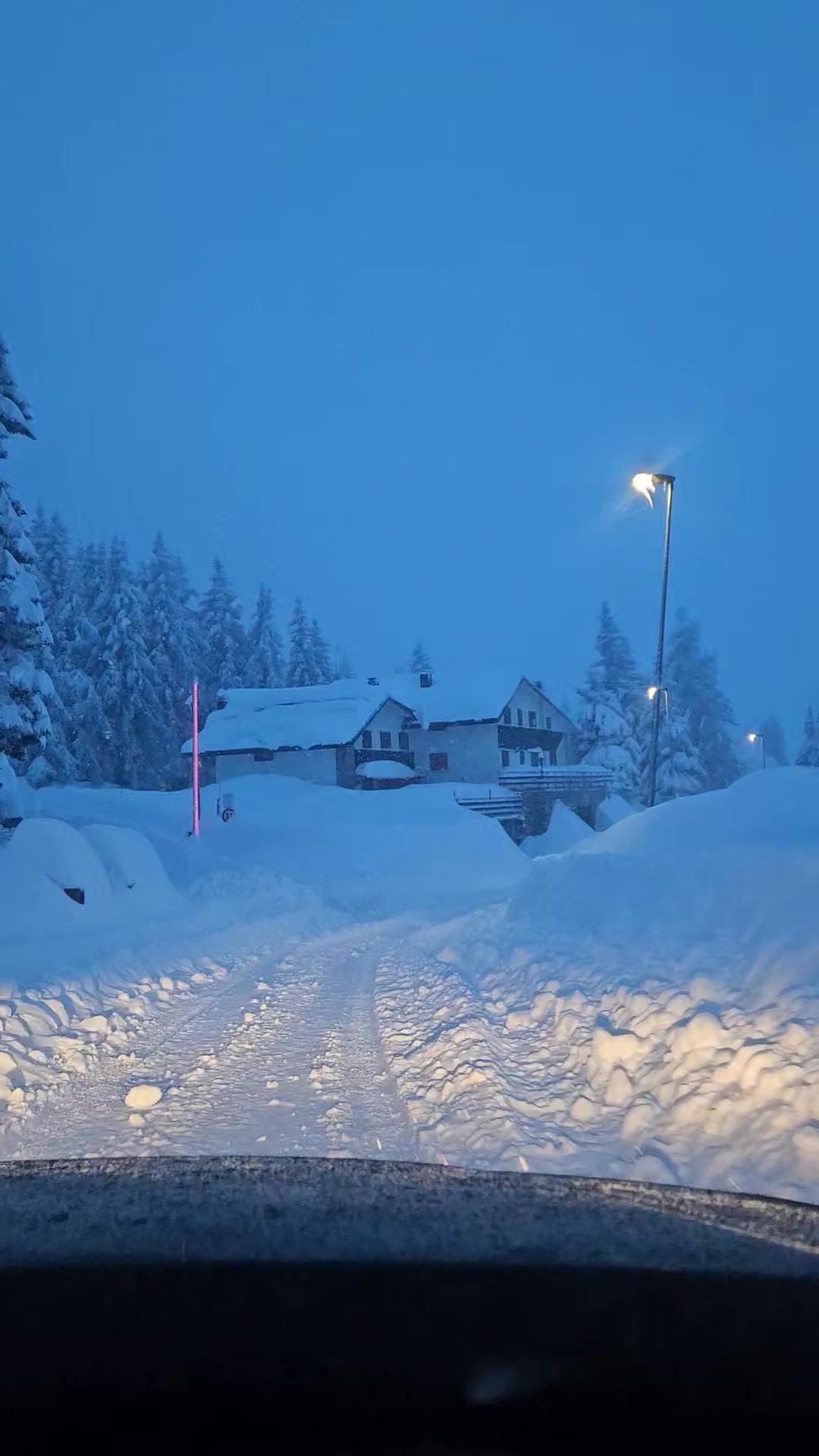 Buongiorno in diretta da Prato Nevoso in Piemonte, guardate che ...