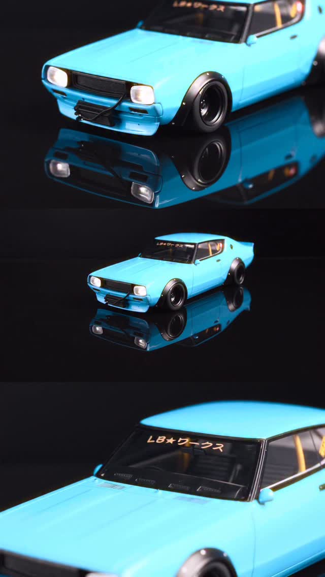 Nissan Skyline 2000 GT-R by LB-Works 1/18 scale Pre-order it now
