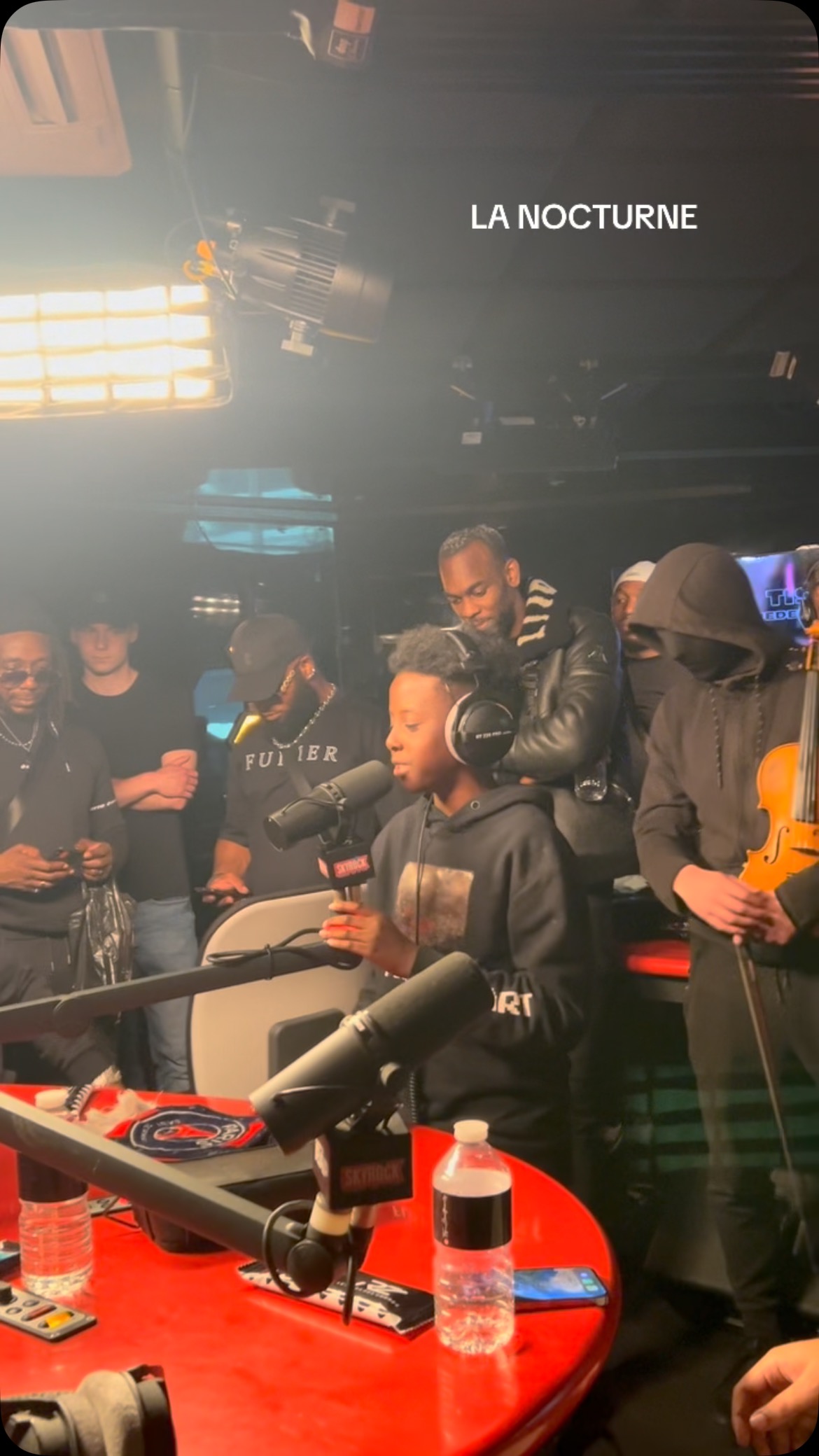 Je suis passé chez @skyrockfm sur la nocturne @planete_rap de mon Big ...