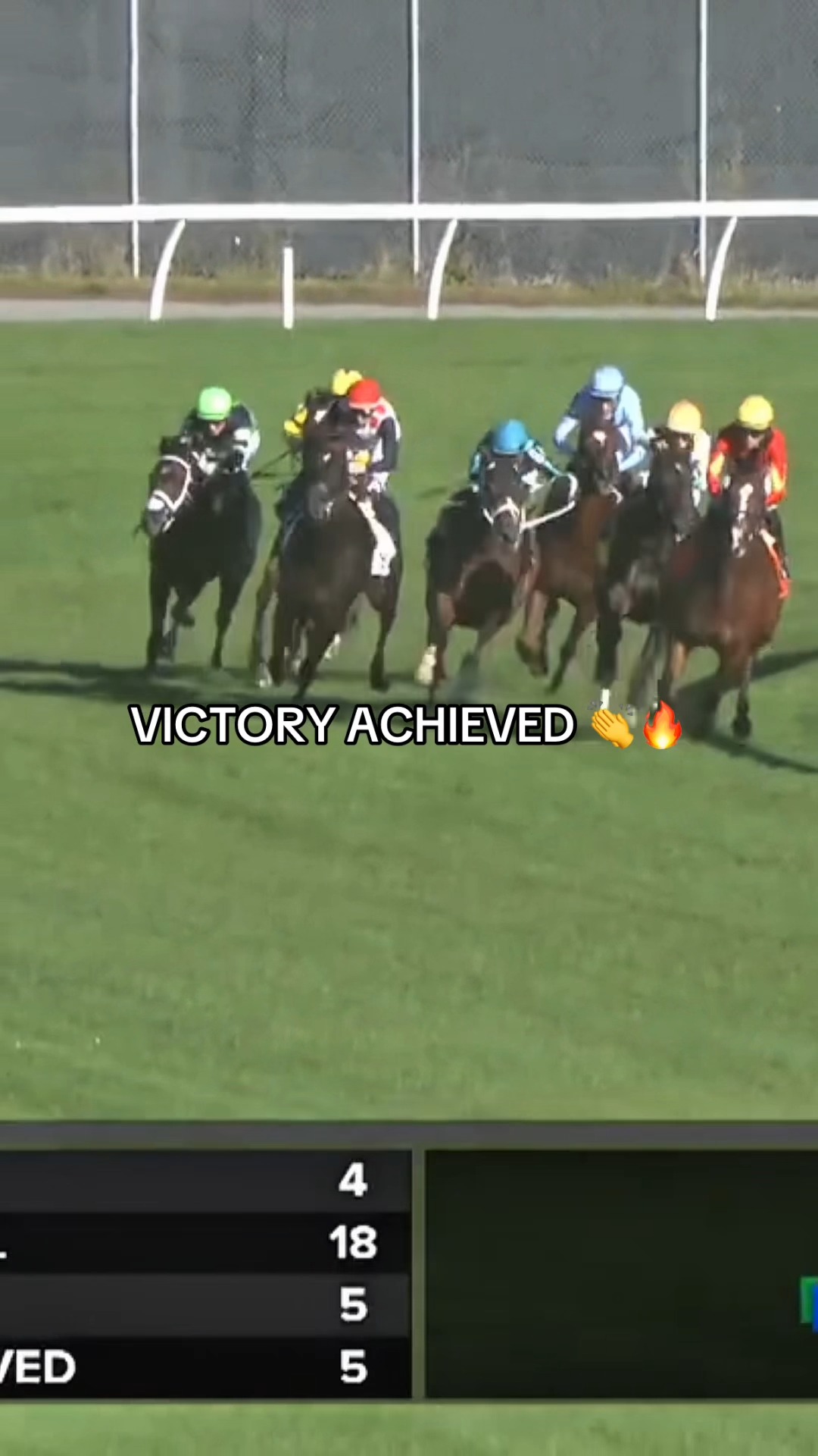 Victory Achieved lived up to his name in the $250,000 Nearctic