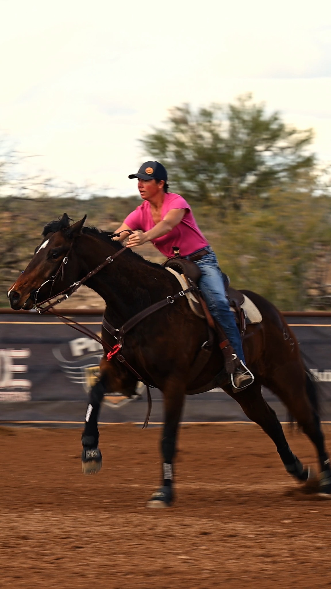 Way to go Emily!! Winning the Flying E barrel race season opener! | KLM ...