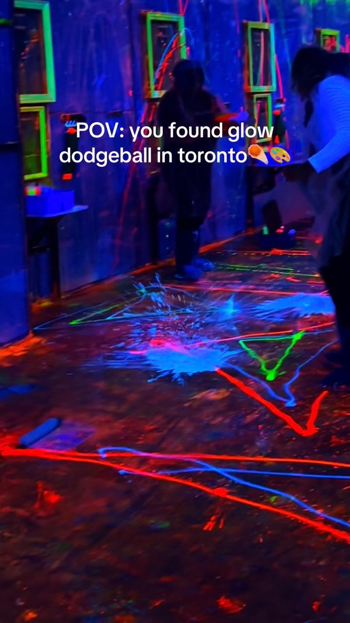 toronto fun activity like this with friends💓👀 📍Planet Splatter | Paint ...
