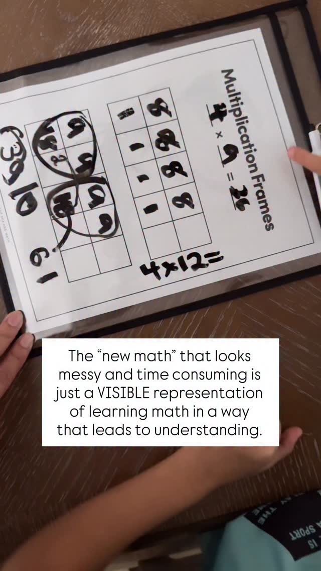 This is a 2nd grader (very early in his learning of multiplication) who ...