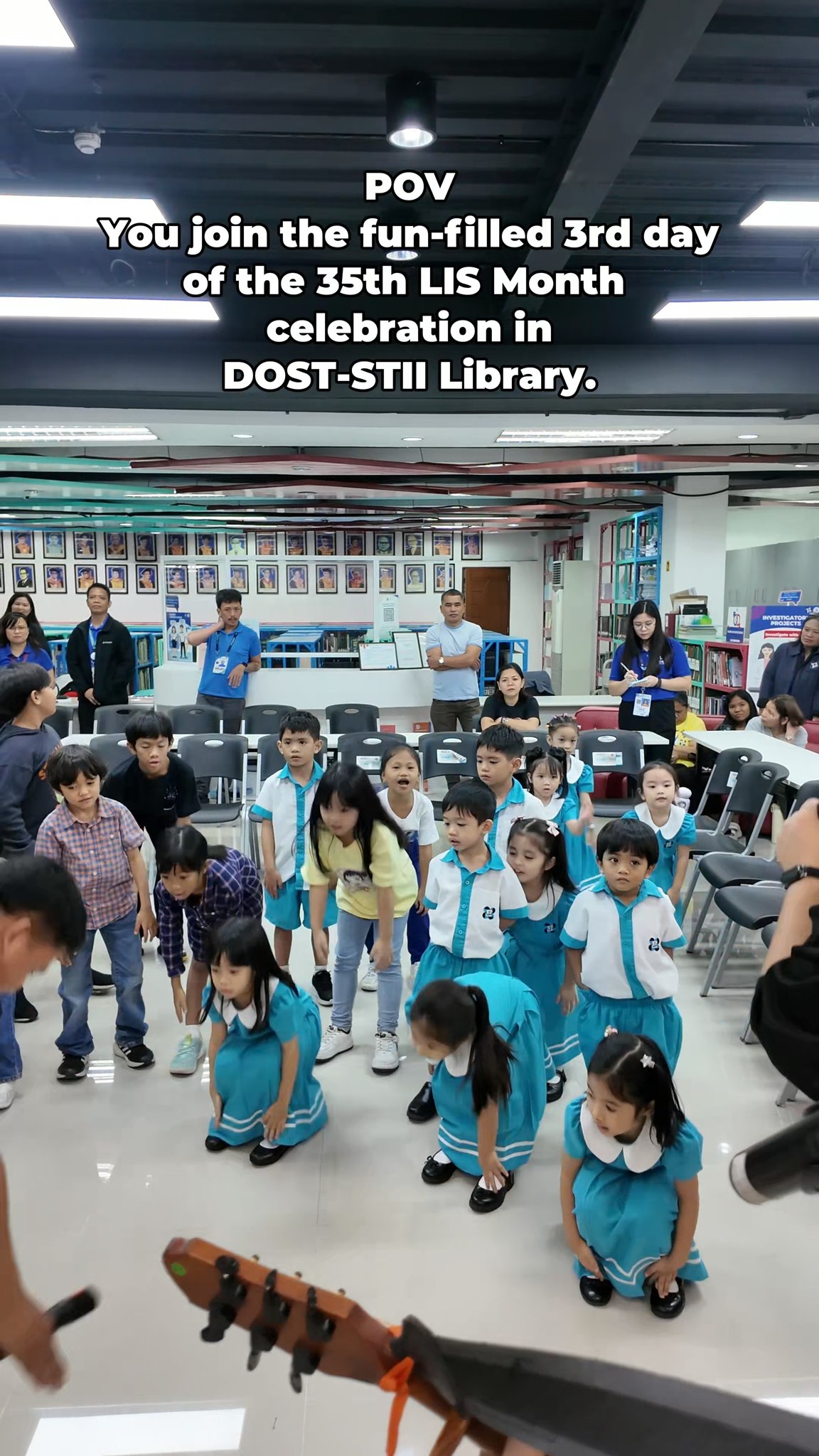 POV: You join the fun-filled 3rd day of the 35th Library and ...
