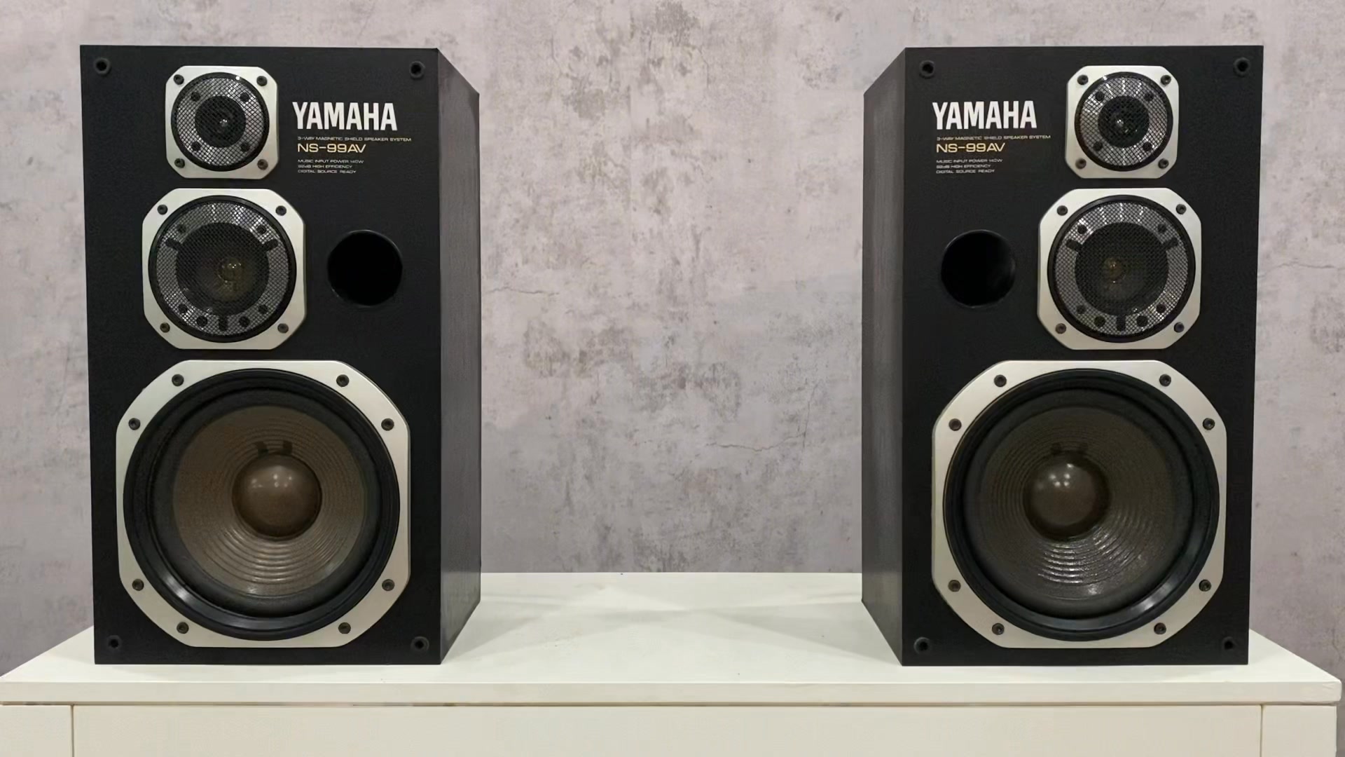 ลำโพง YAMAHA NS-99AV Japan ลำโพง 3 ทางตู้เปิดรุ่นใหญ่วางหิ้ง วาง