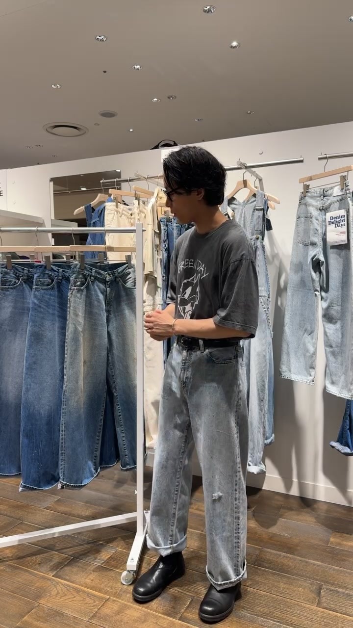 INSTA LIVE , おすすめのTシャツとデニムのご紹介 , これからの時期に大活躍間違いなしのおすすめアイテムのご紹介 , 只今店頭ではTシャツが続 と入荷中 , Summer Favorite Denim Fairも開催しておりますので この夏お気に入りの Tシャツとデニム を見つけてみてください , DENIM DELIGHT DAYS , SELVEDGE DENIM