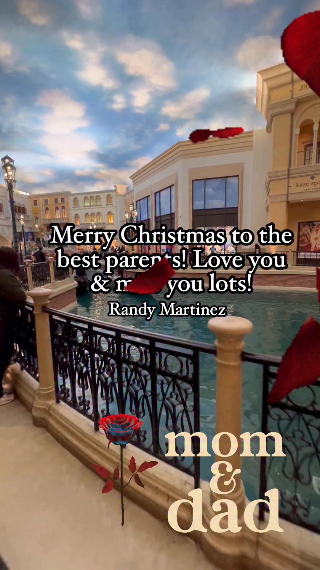Merry Christmas, Mom & Dad! 🎄#merrychristmas #loveyou #familyalways # ...