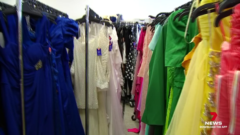 formal dress shops maroochydore St Vincent de Paul Wear Sale for School Students in A-line