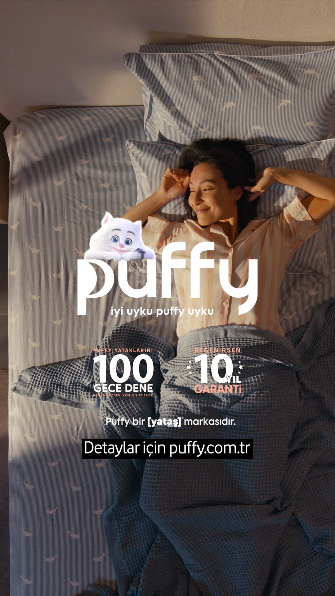 Puffy ile İyi Uyku için 100 Gece Deneme Ayrıcalığı!, Kendiniz için doğ