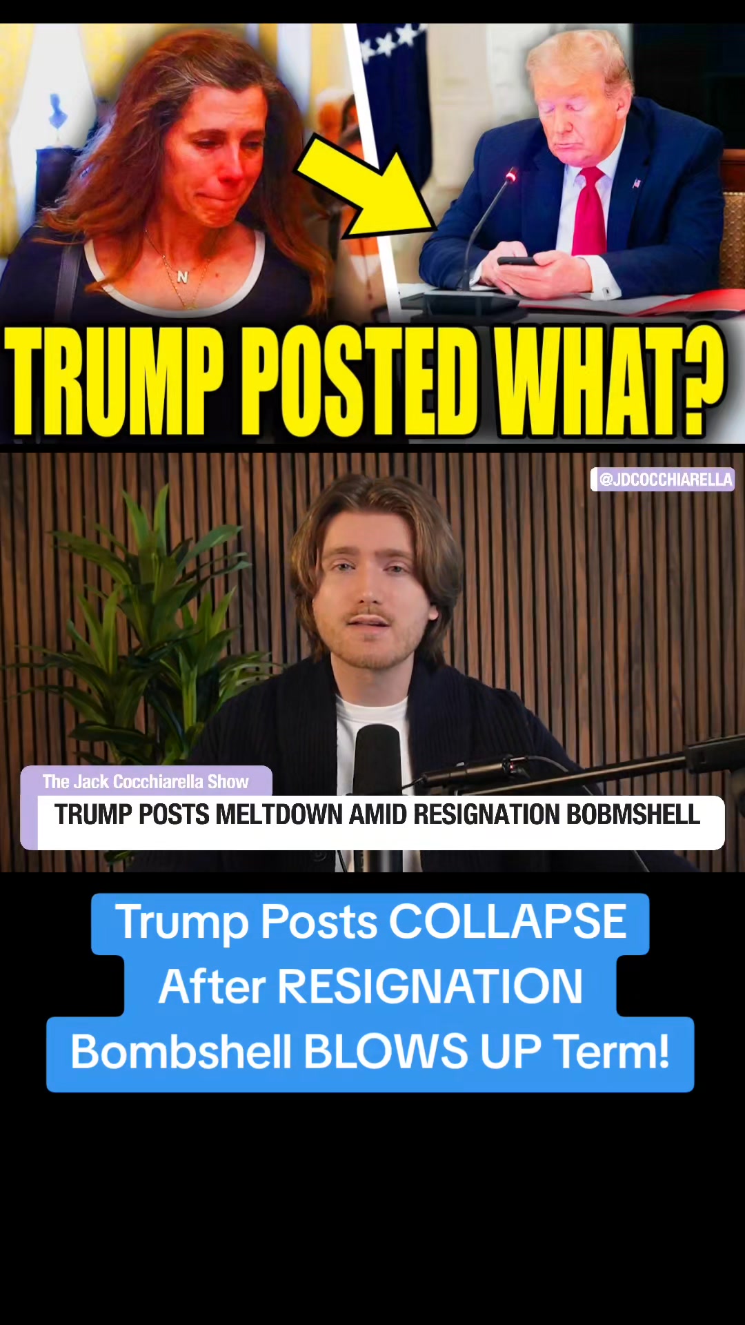 Trump Posts COLLAPSE After RESIGNATION Bombshell BLOWS UP Term! # ...