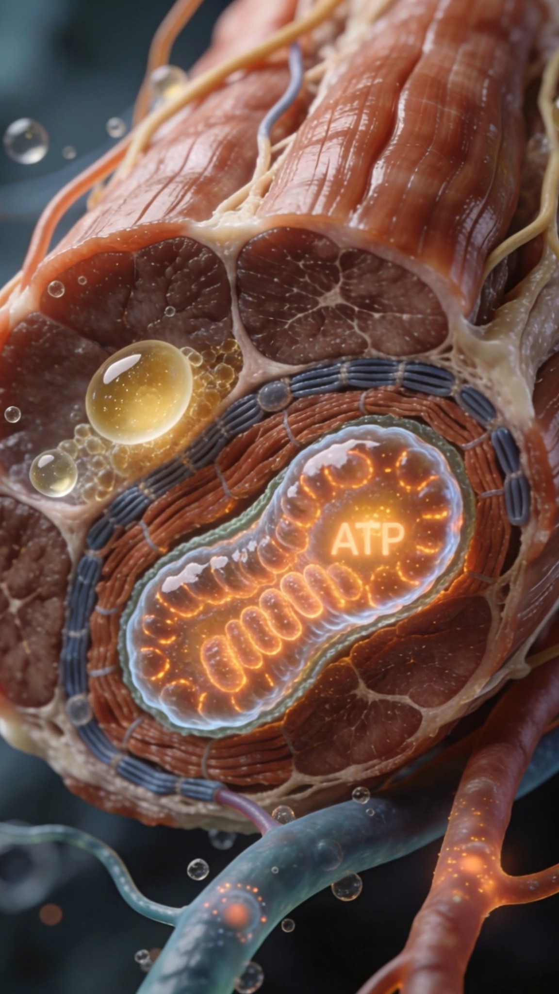 Muscle cells are major energy consumers. They rely on precise fuel ...